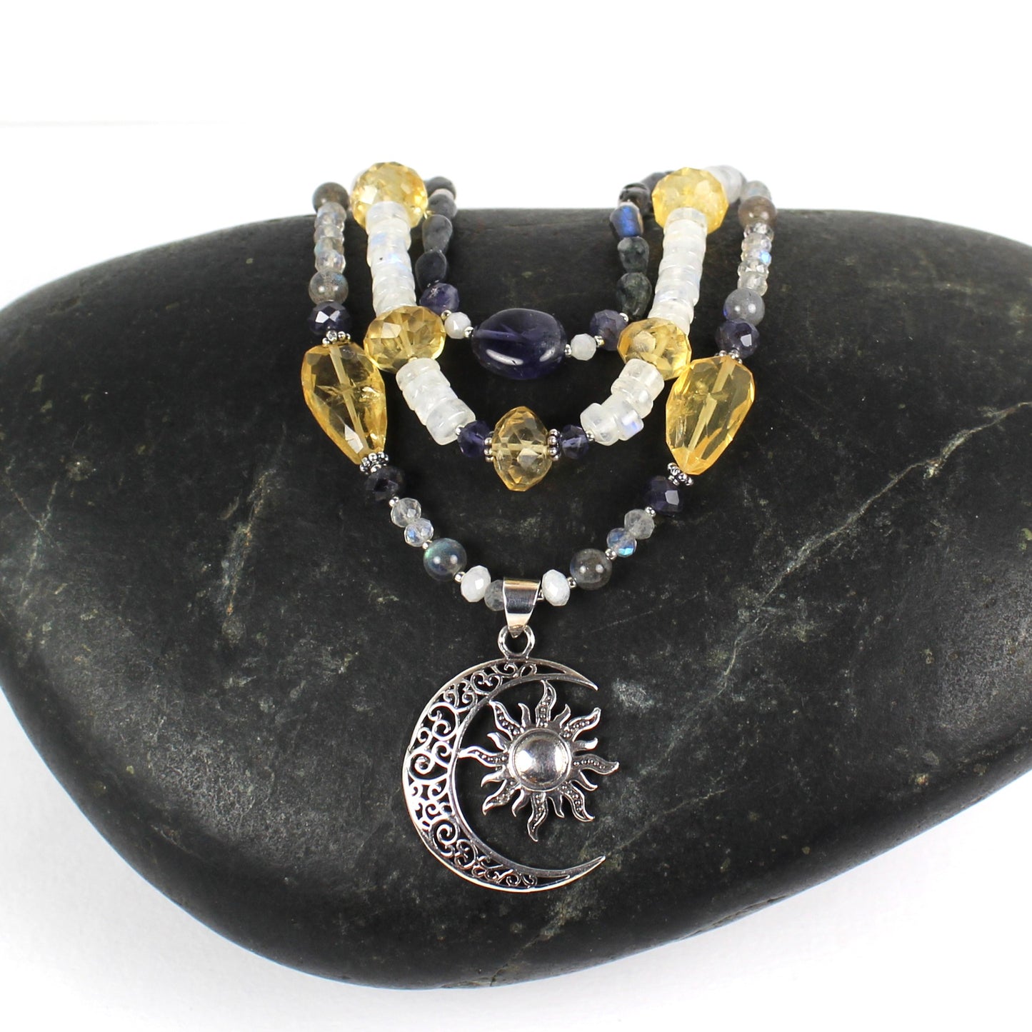 Celestial Multi-Strand Necklace