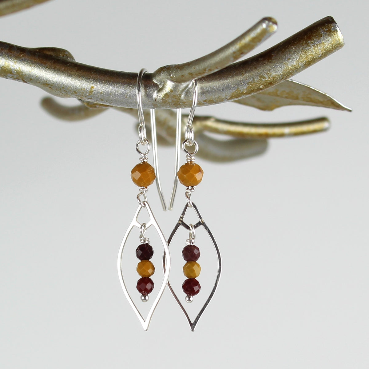 Mookaite Jasper Dangle Earrings