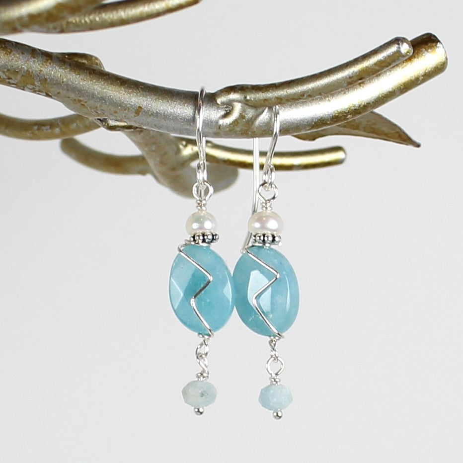 Sky Blue Earrings