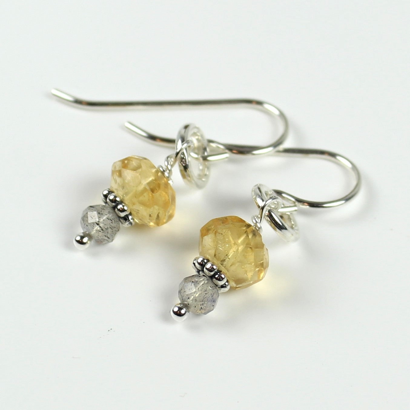 Citrine Loop Earrings