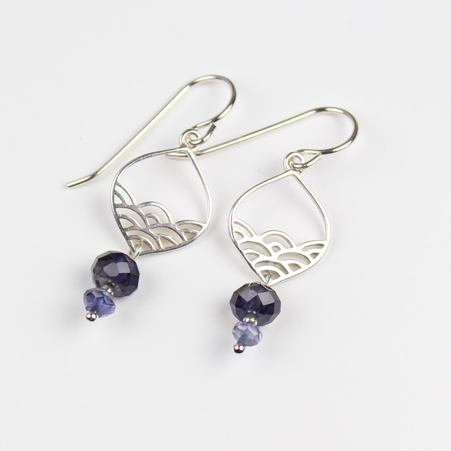 Blue Water Earrings