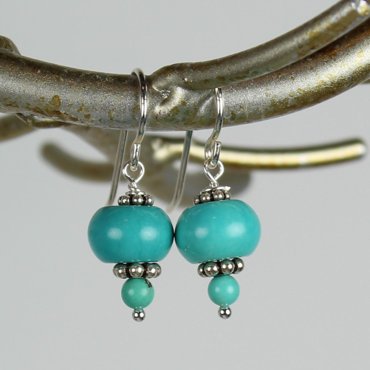 Simple Turquoise Earrings