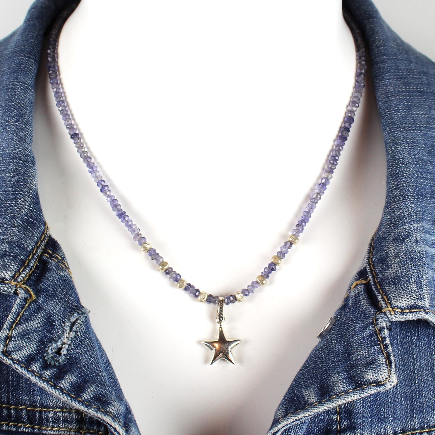 Blue Star Necklace