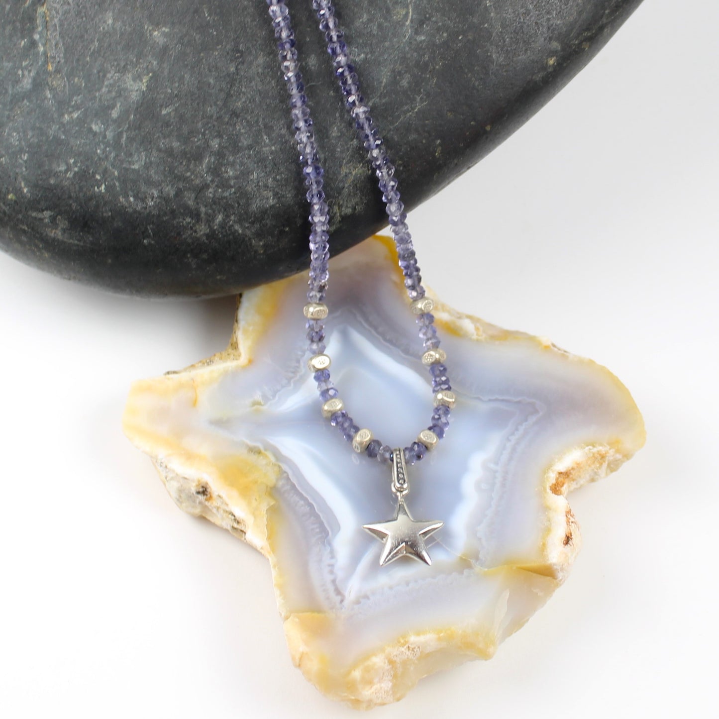 Blue Star Necklace