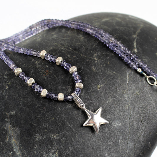 Blue Star Necklace