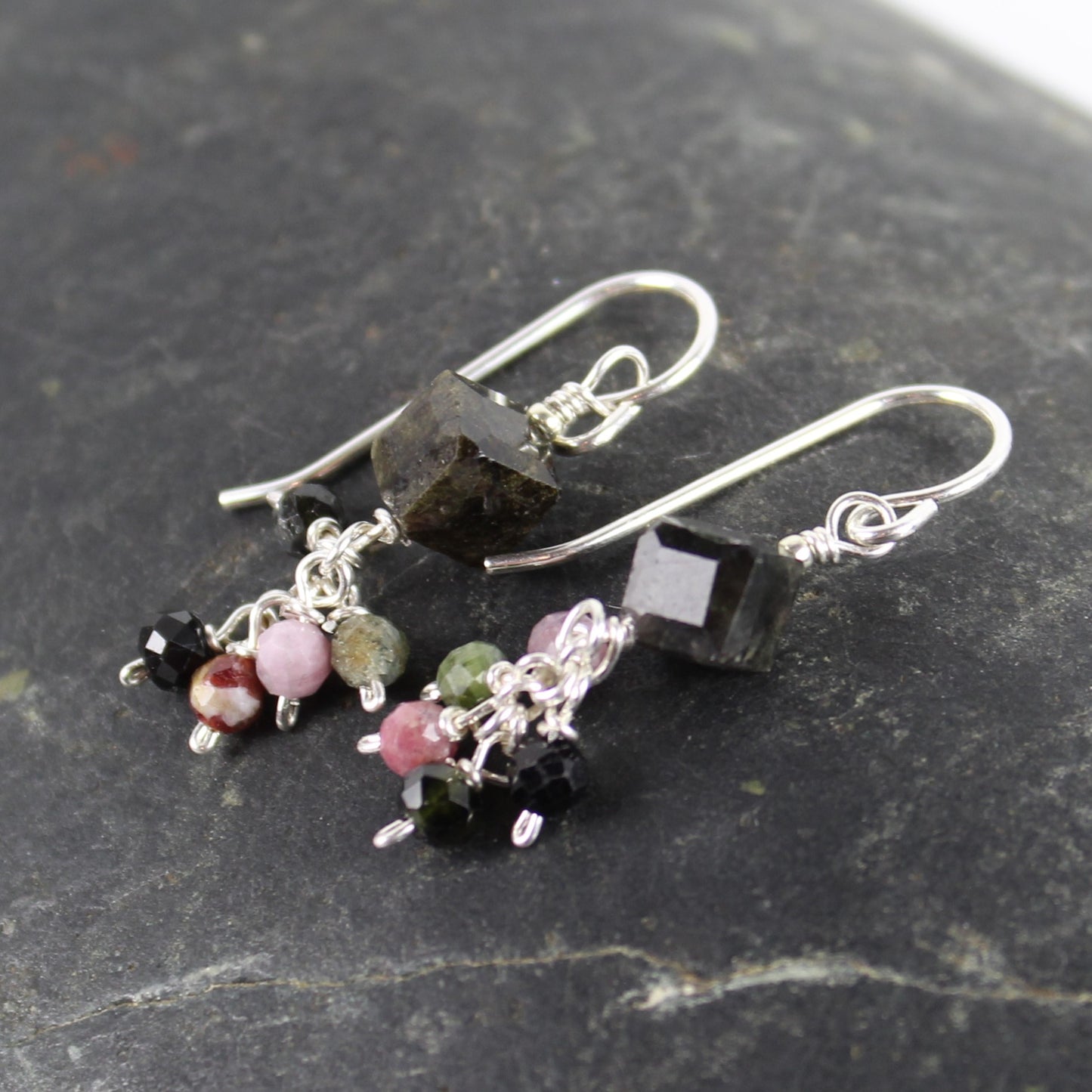 Tourmaline Dangle Earrings