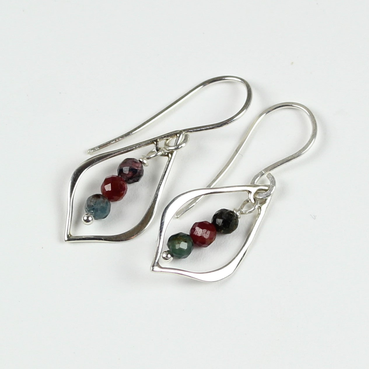 Tourmaline Teardrop Earrings