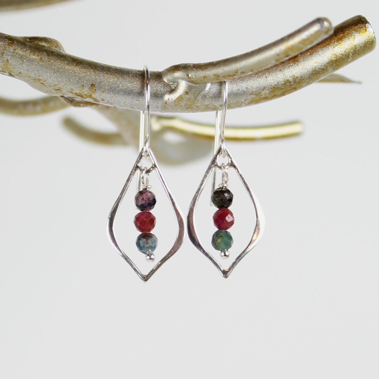 Tourmaline Teardrop Earrings