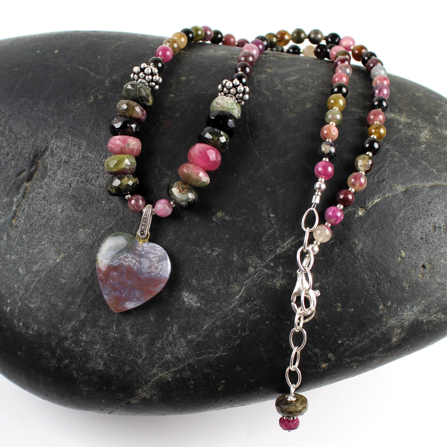 Tourmaline Heart Necklace