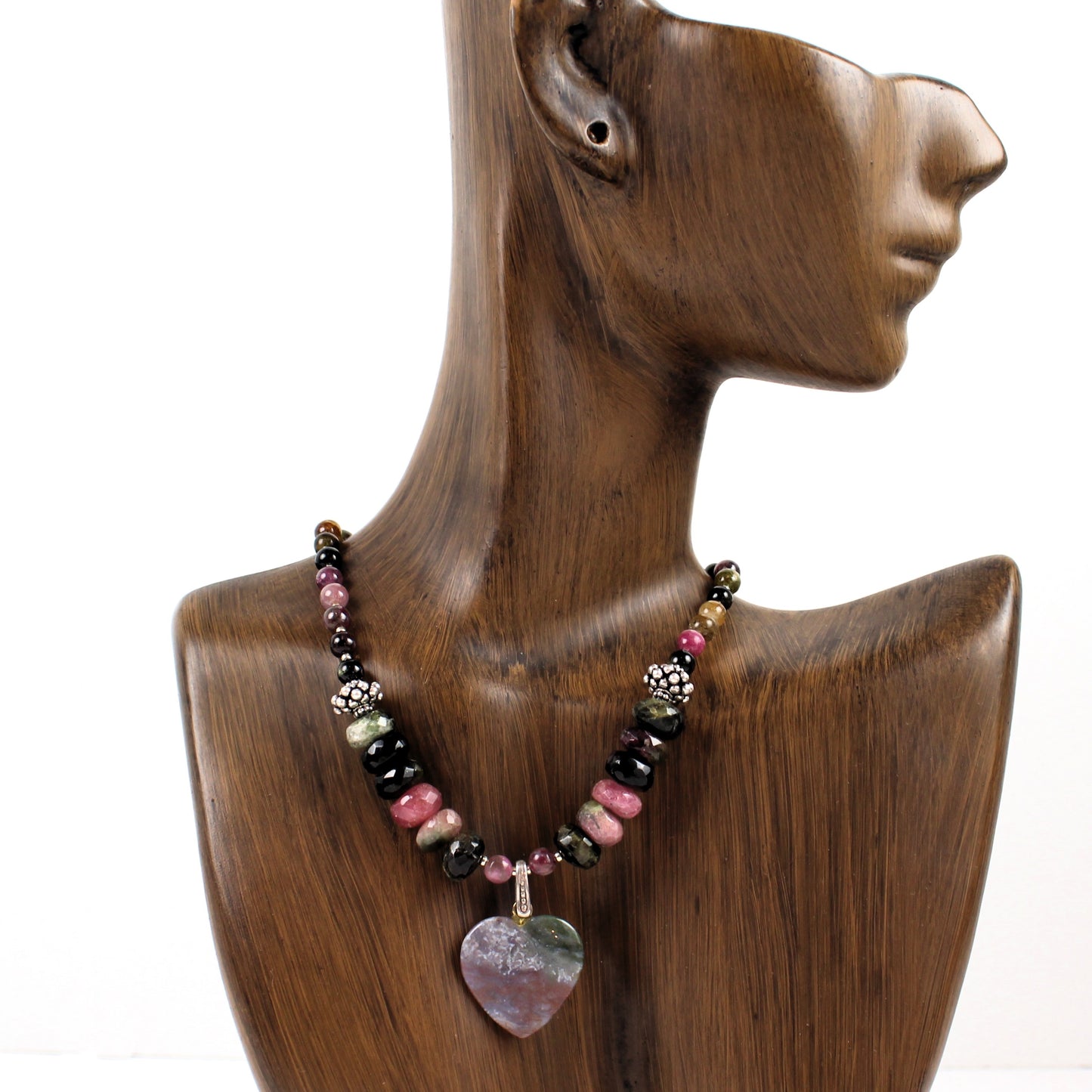 Tourmaline Heart Necklace