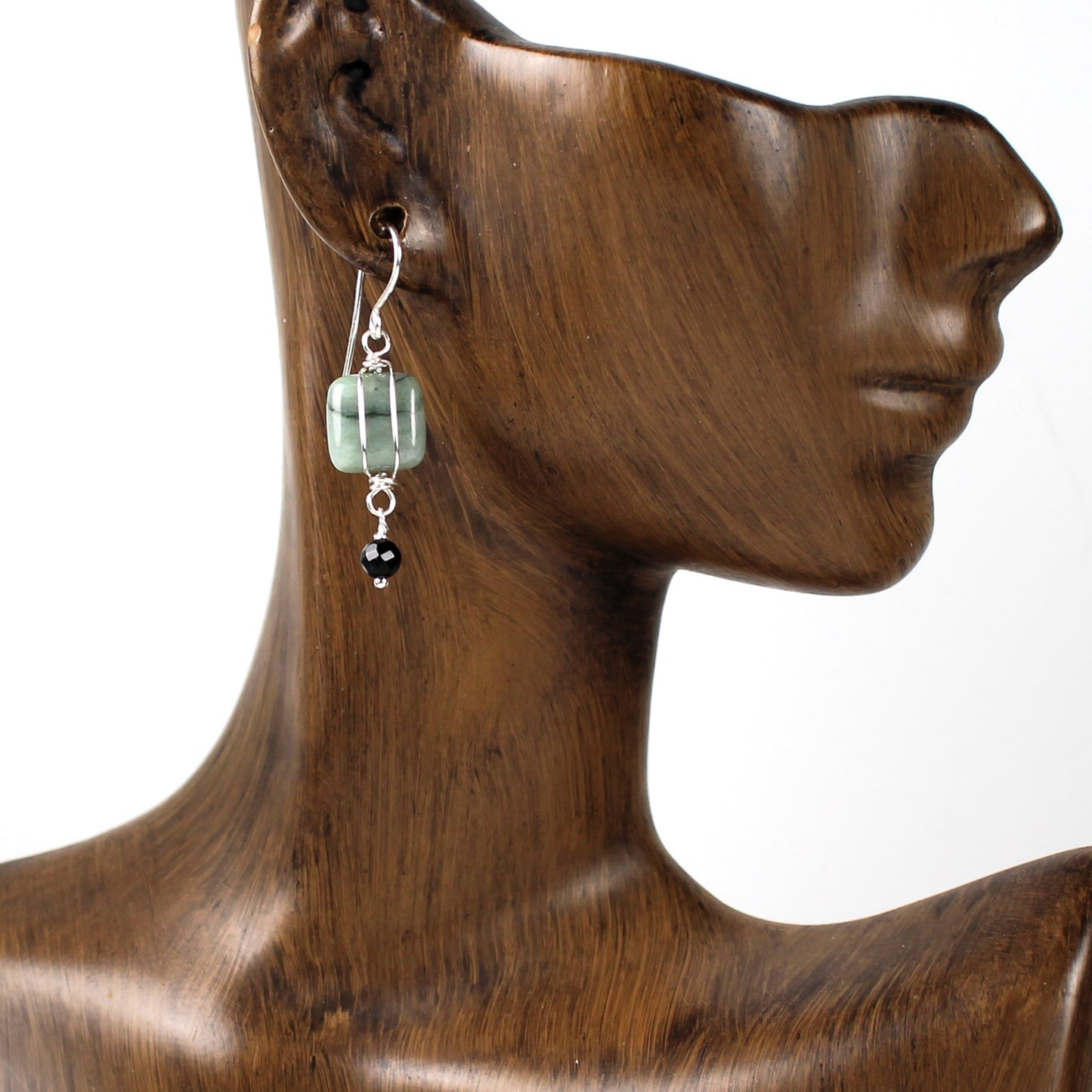 Burmese Jade Earrings