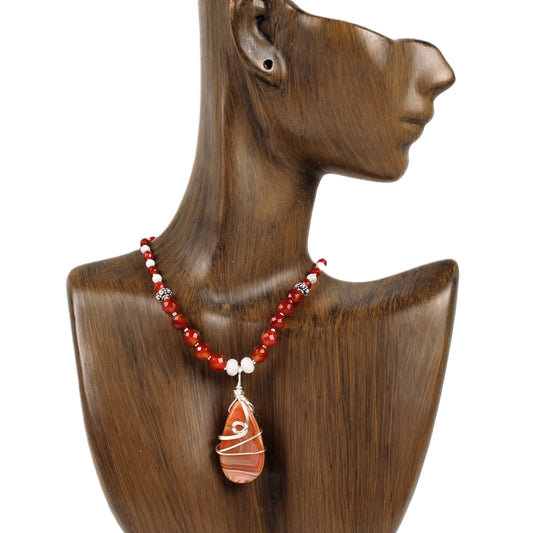 Carnelian Necklace 6