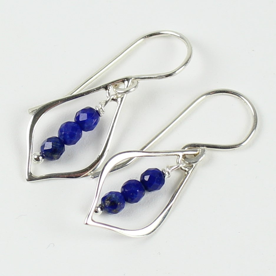 Lapis Teardrop Earrings