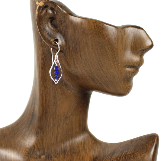 Lapis Teardrop Earrings