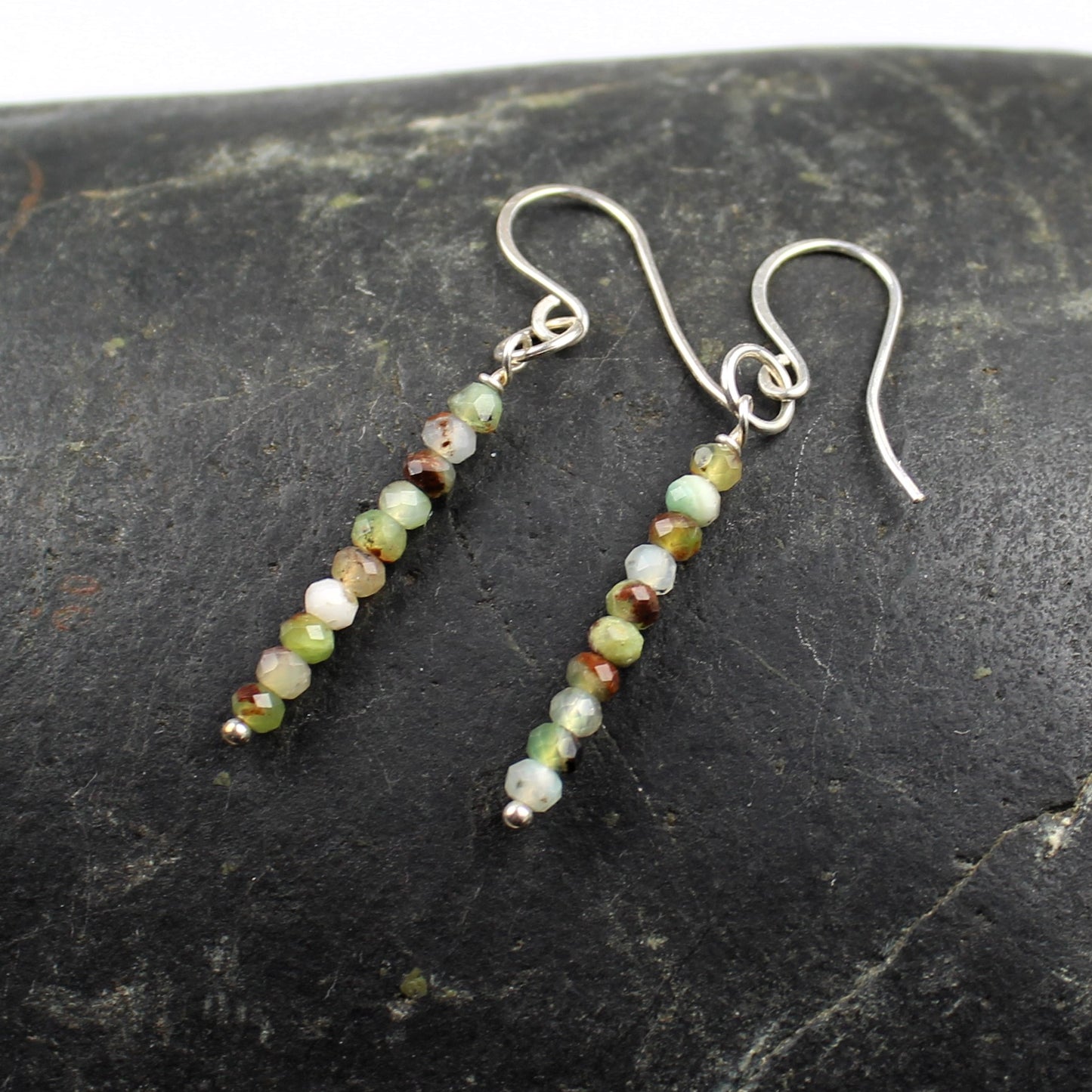 Green Grass Earrings