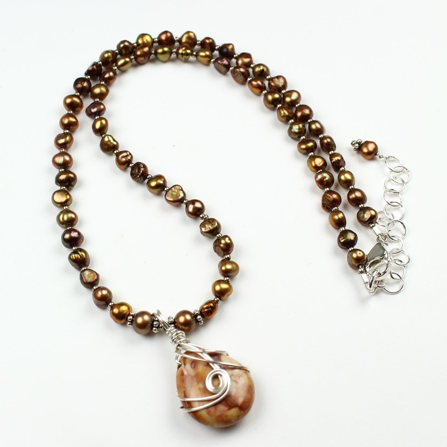 Pearl Swirl Necklace