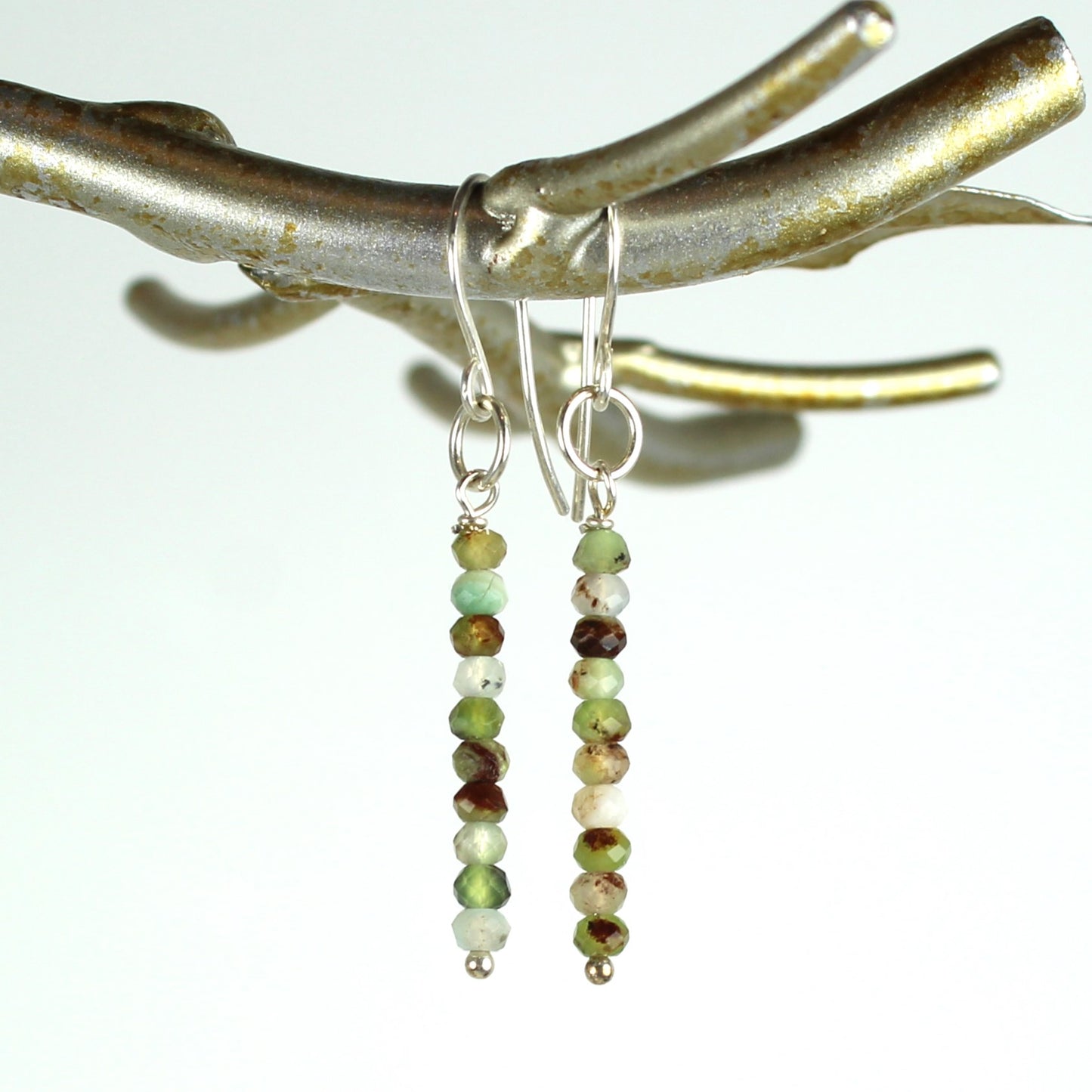 Green Grass Earrings