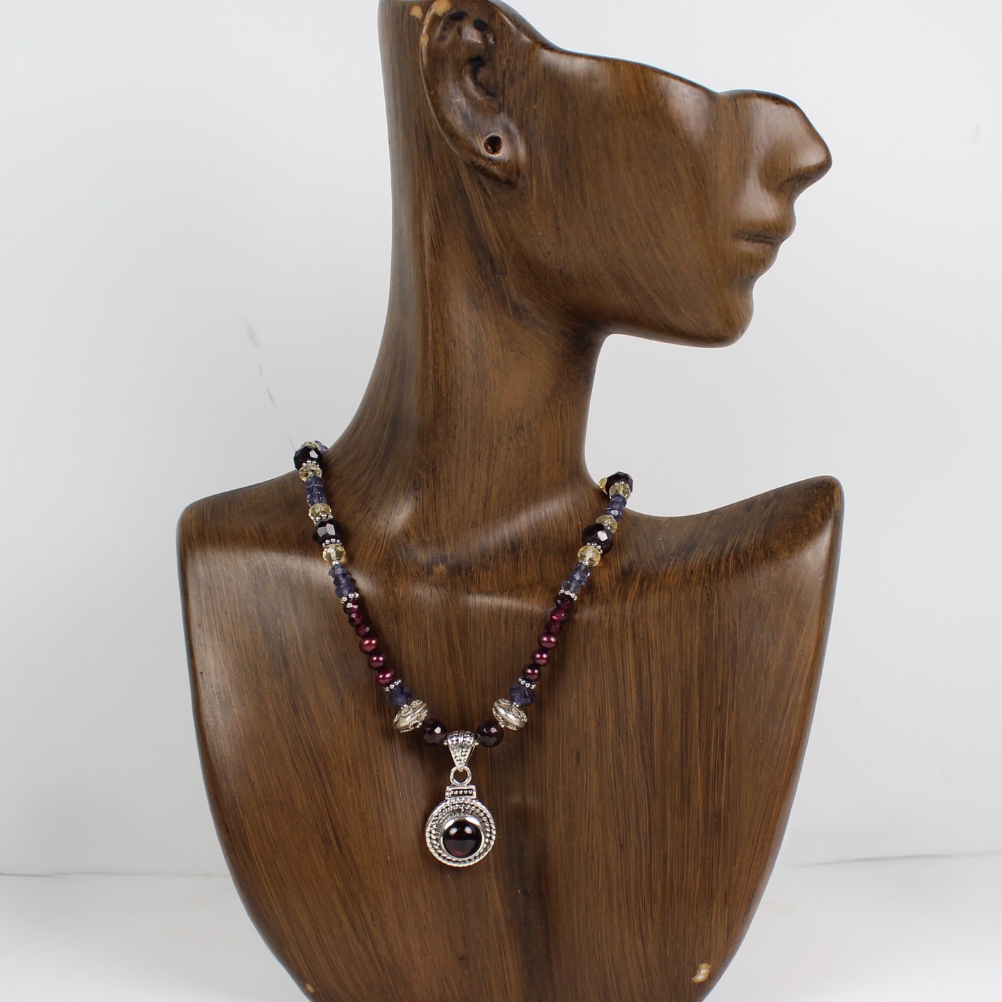 Garnet Gemstone Necklace