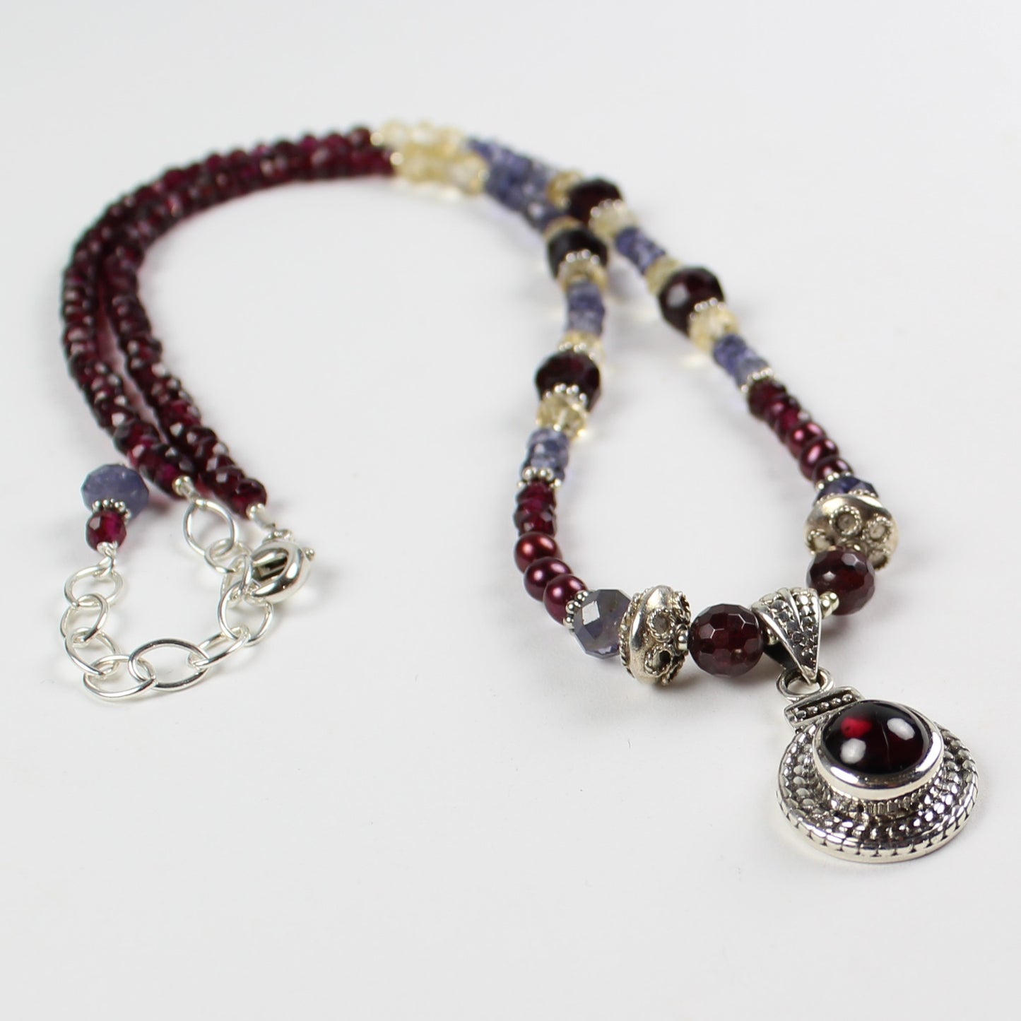 Garnet Gemstone Necklace