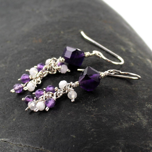 Amethyst Dangle Earrings