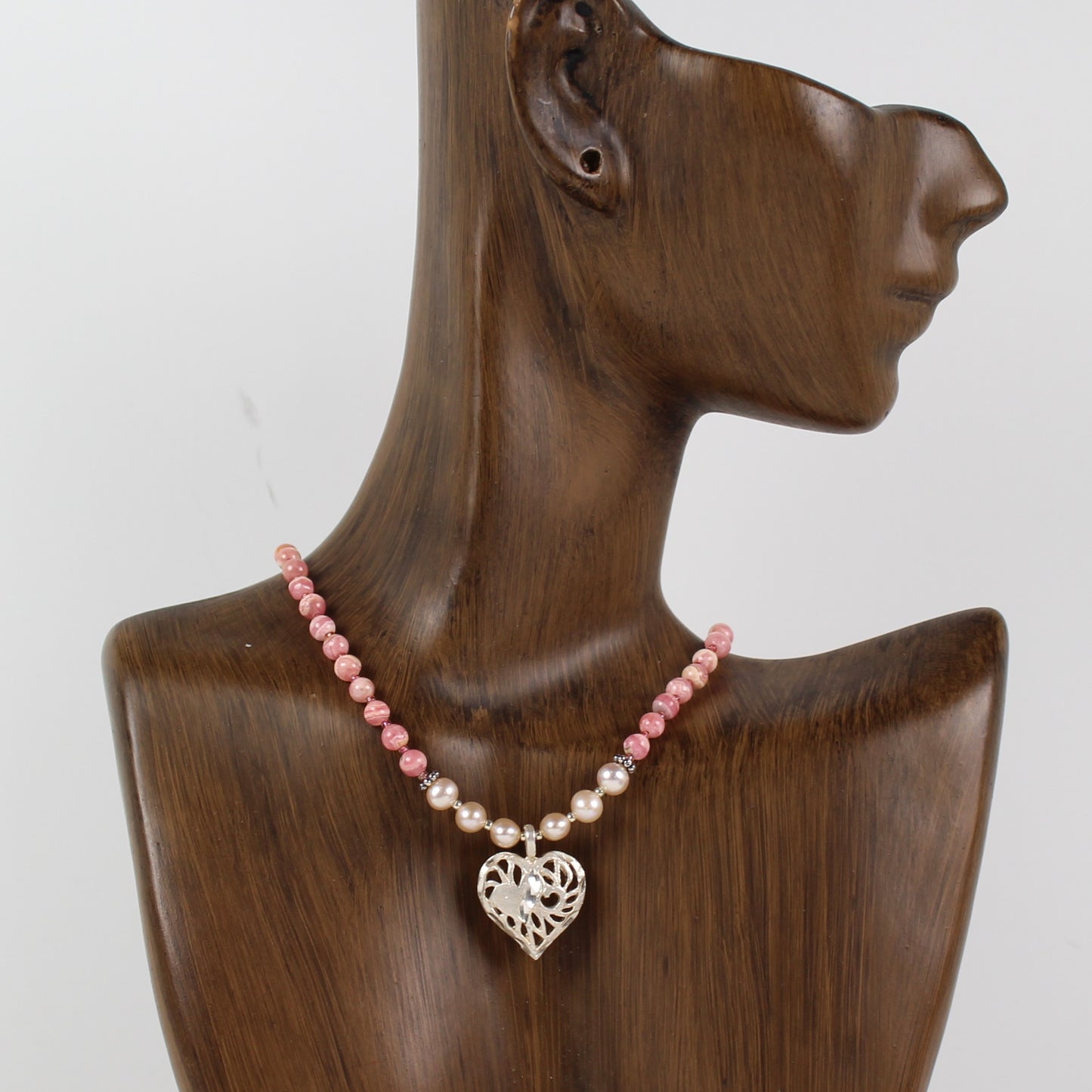 Pink Heart Necklace