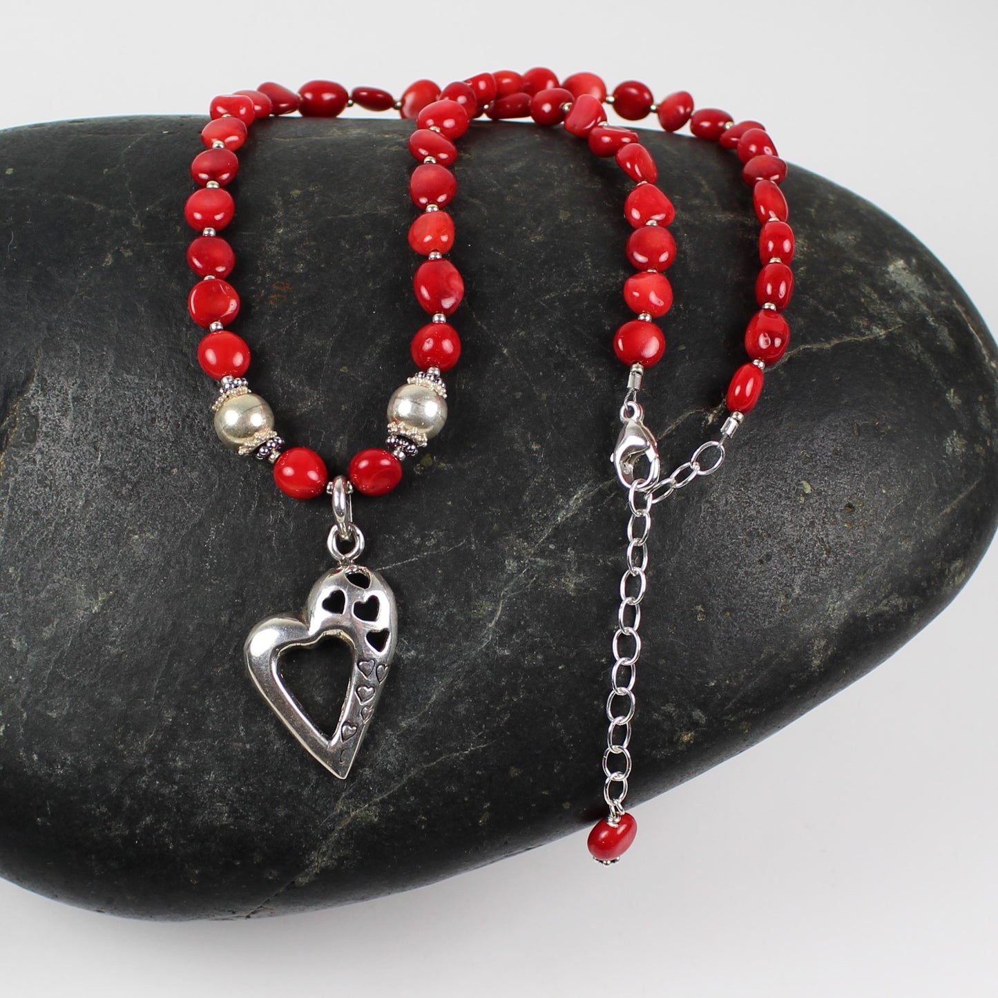 Red Heart Necklace