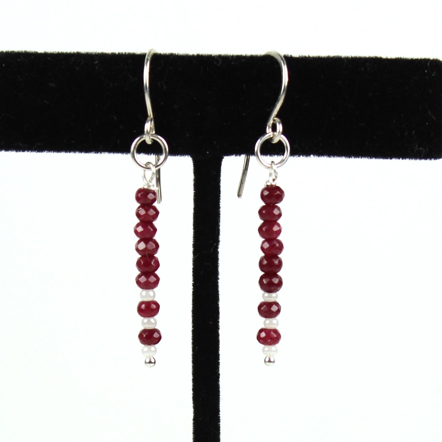 Red Stick Earrings