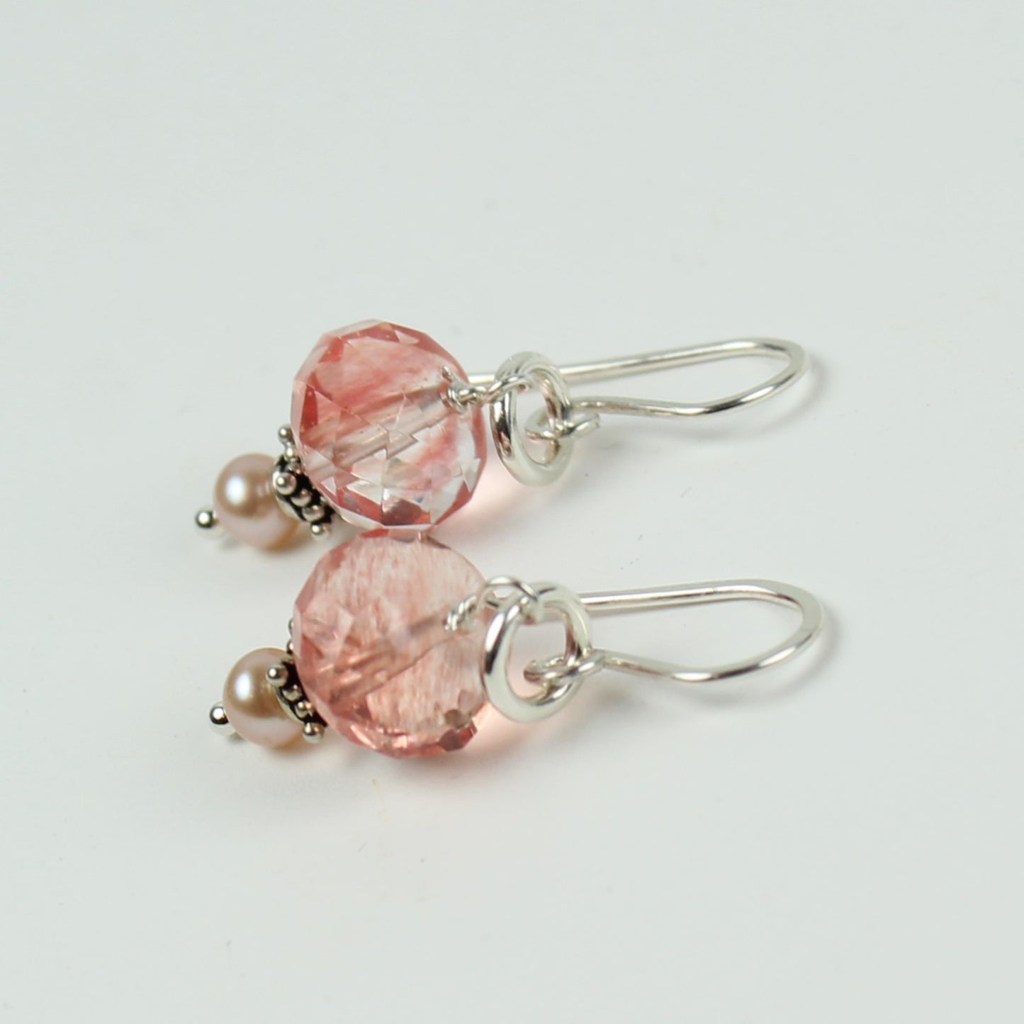 Cherry Quartz Earrings