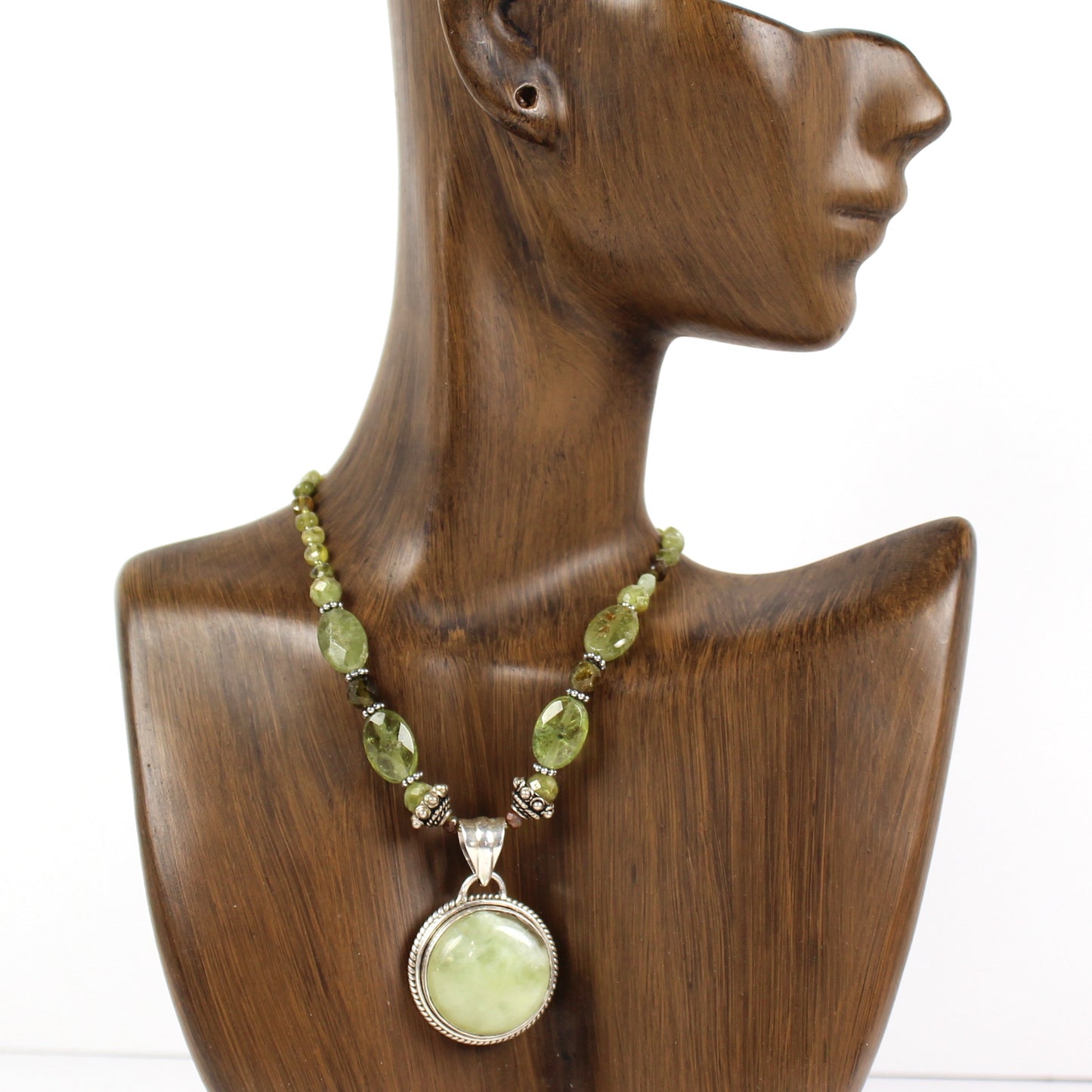 Green Pendant Necklace