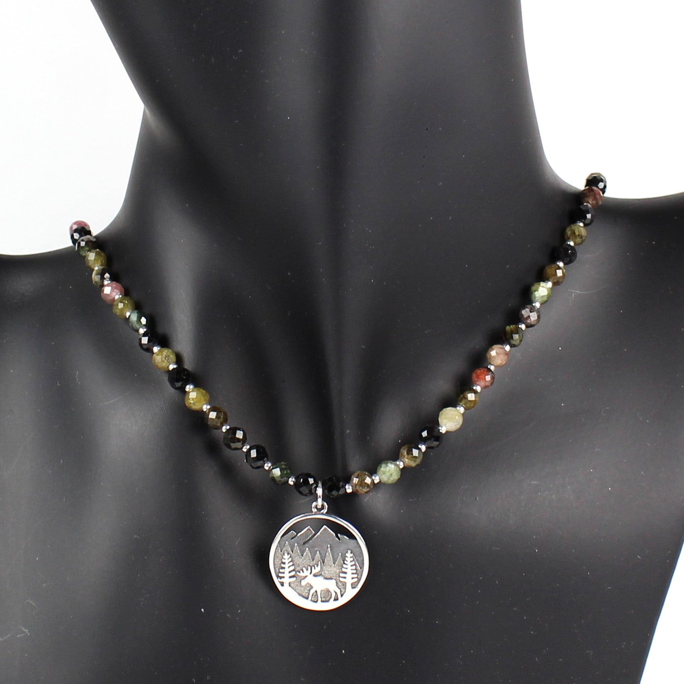 Moose Pendant Necklace