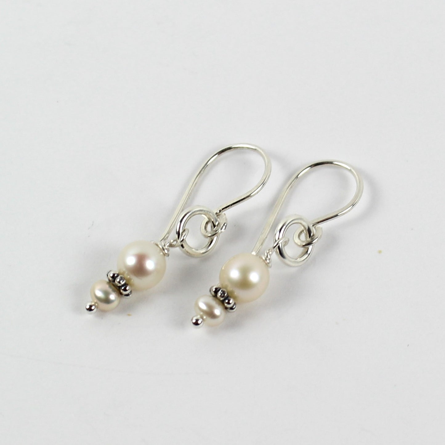 Pearl Loop Earrings