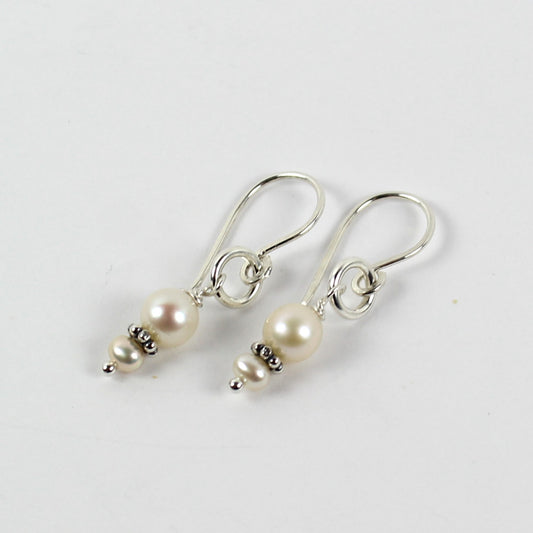 Pearl Loop Earrings