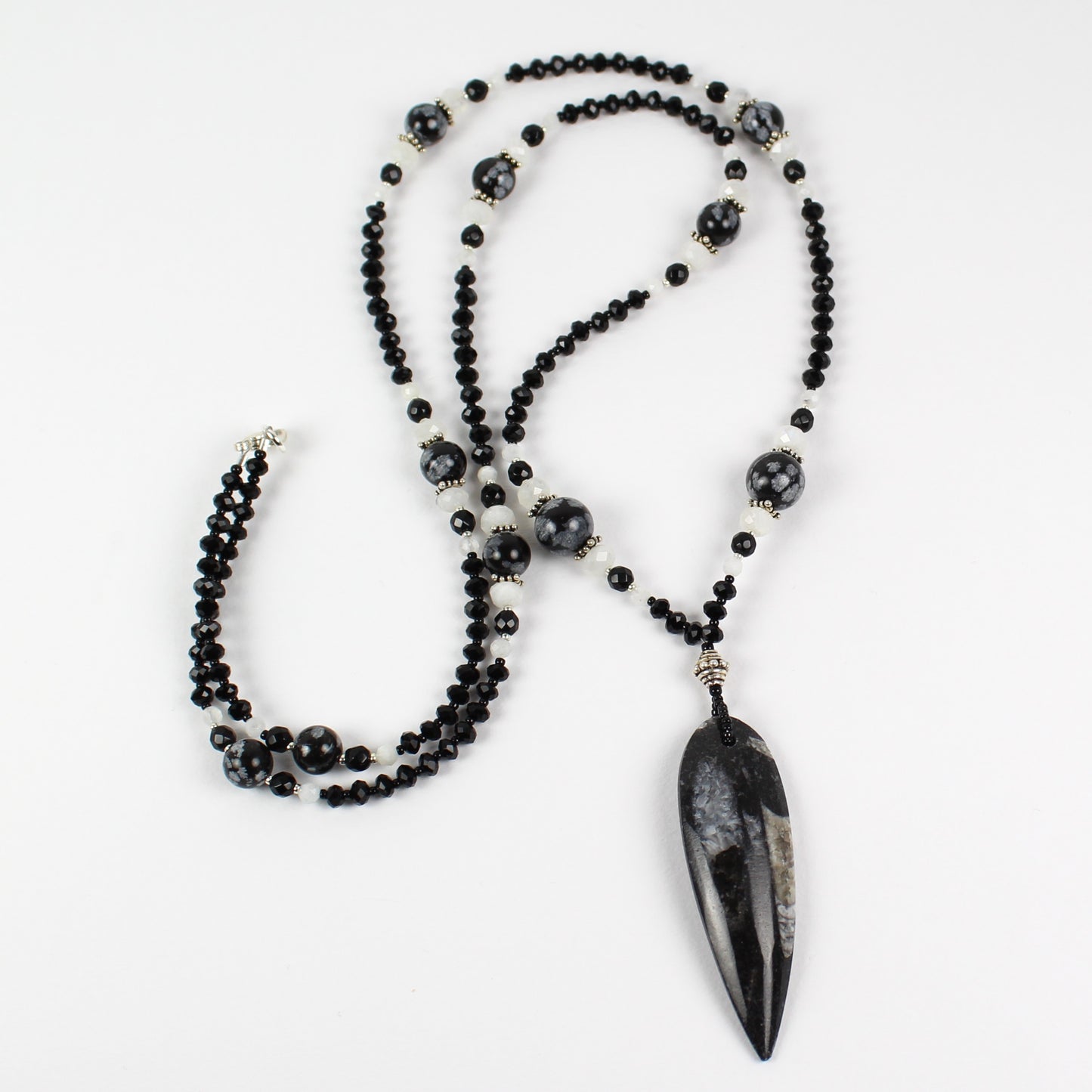 Orthoceras Long Necklace