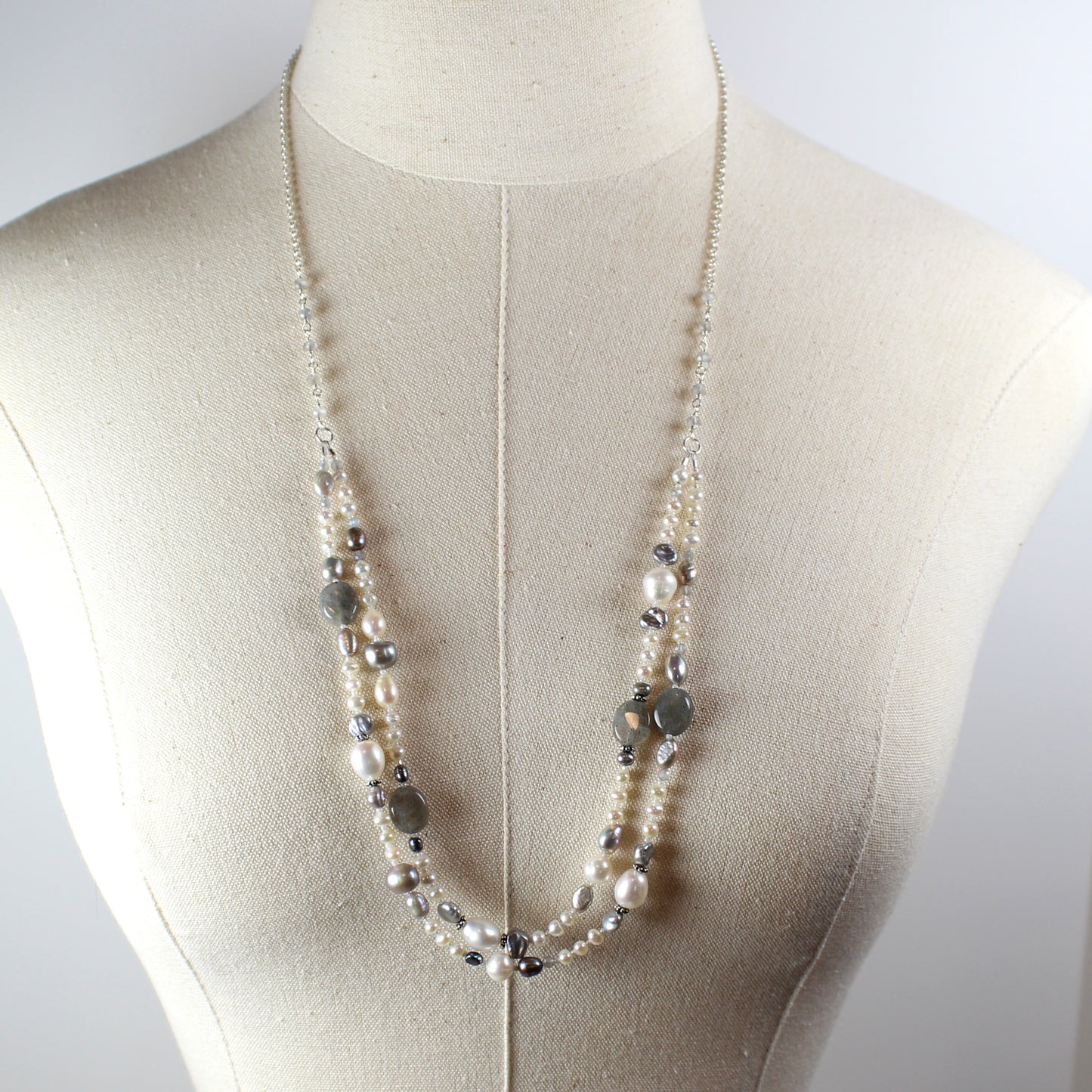 Long Pearl Necklace