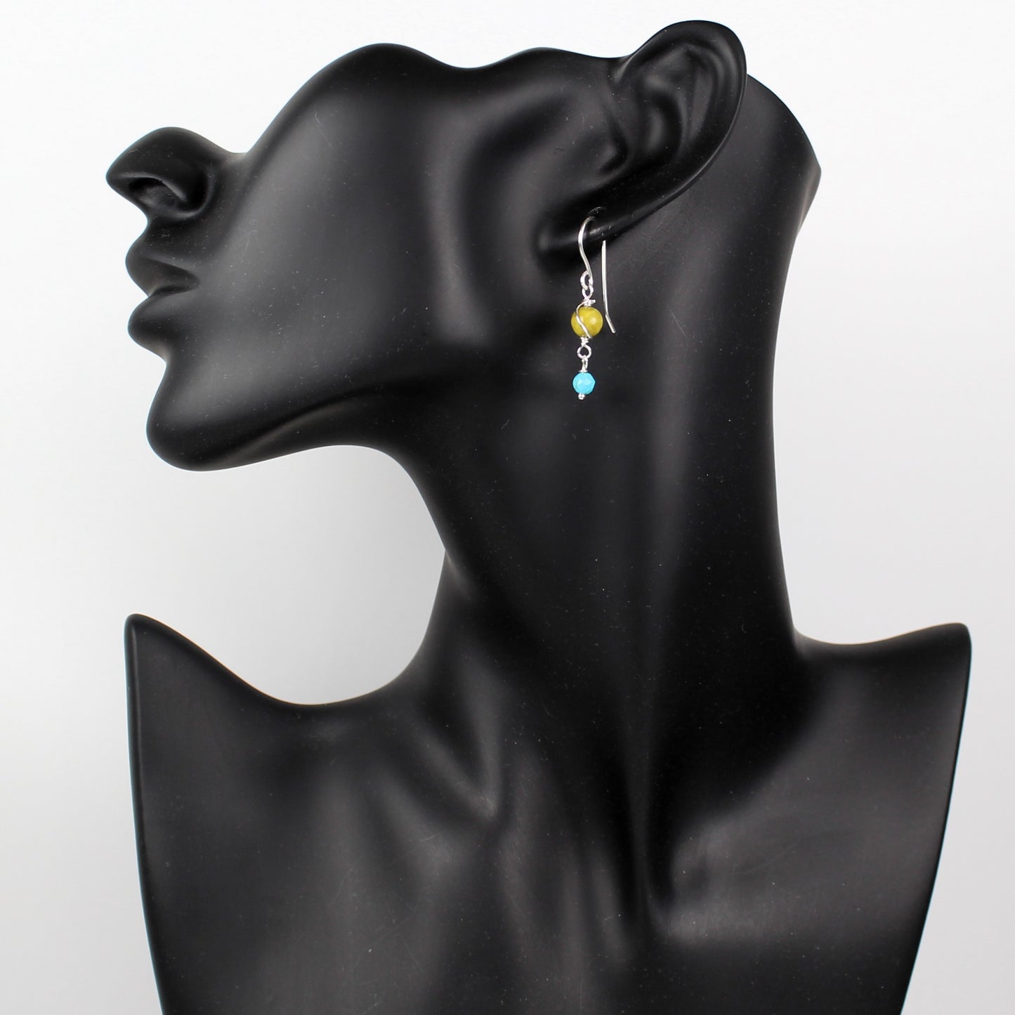 Turquoise and Turquoise Earrings