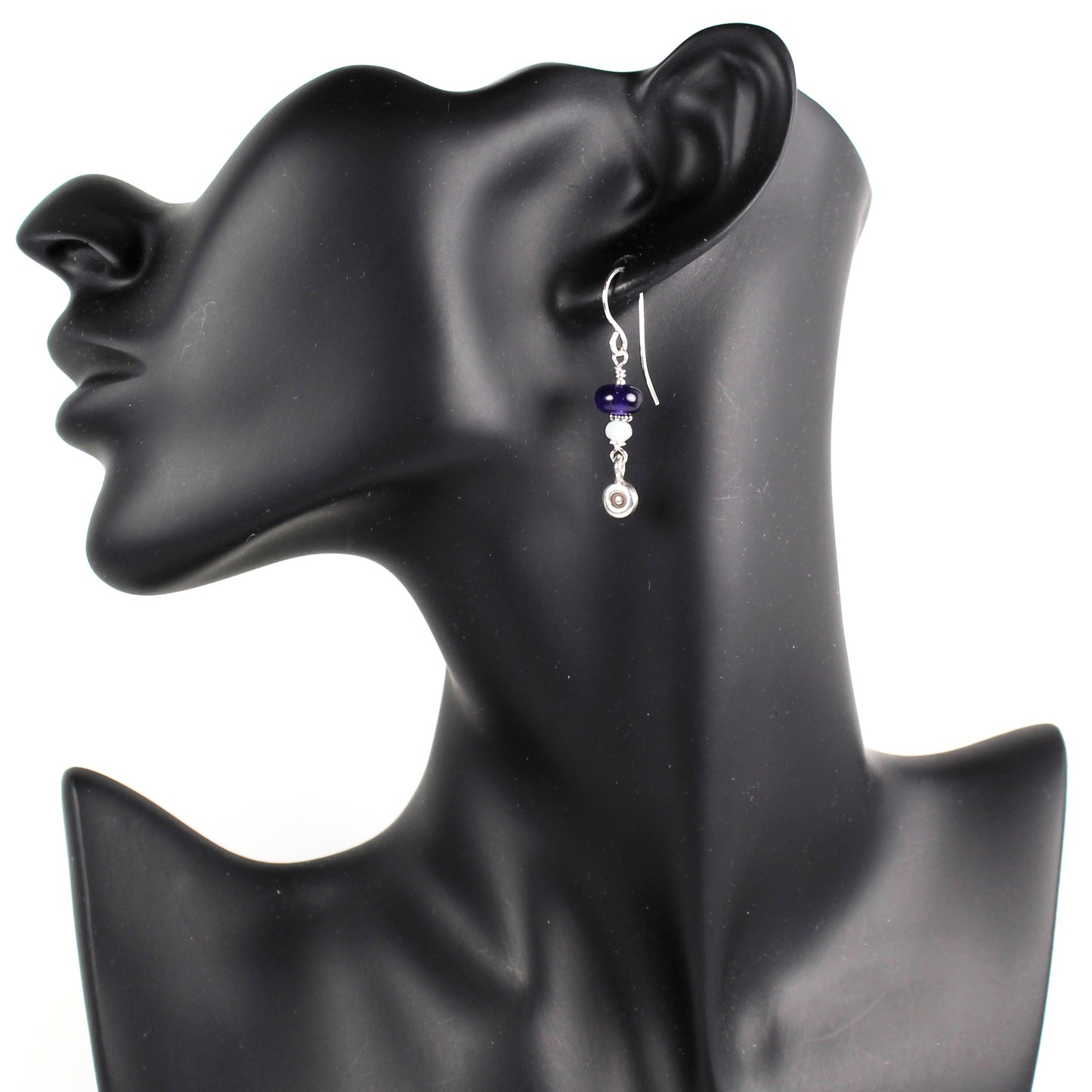 Amethyst Charm Earrings