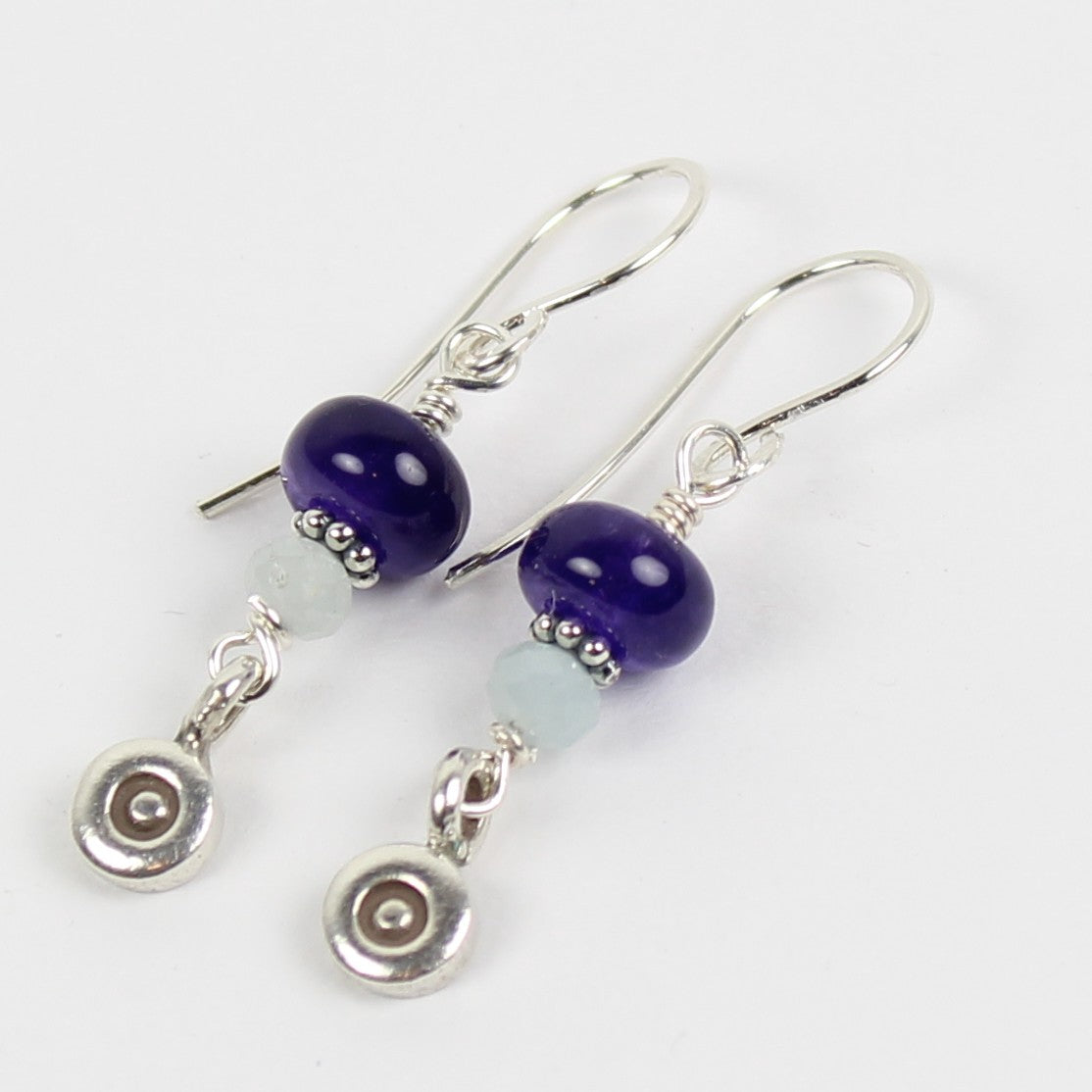 Amethyst Charm Earrings