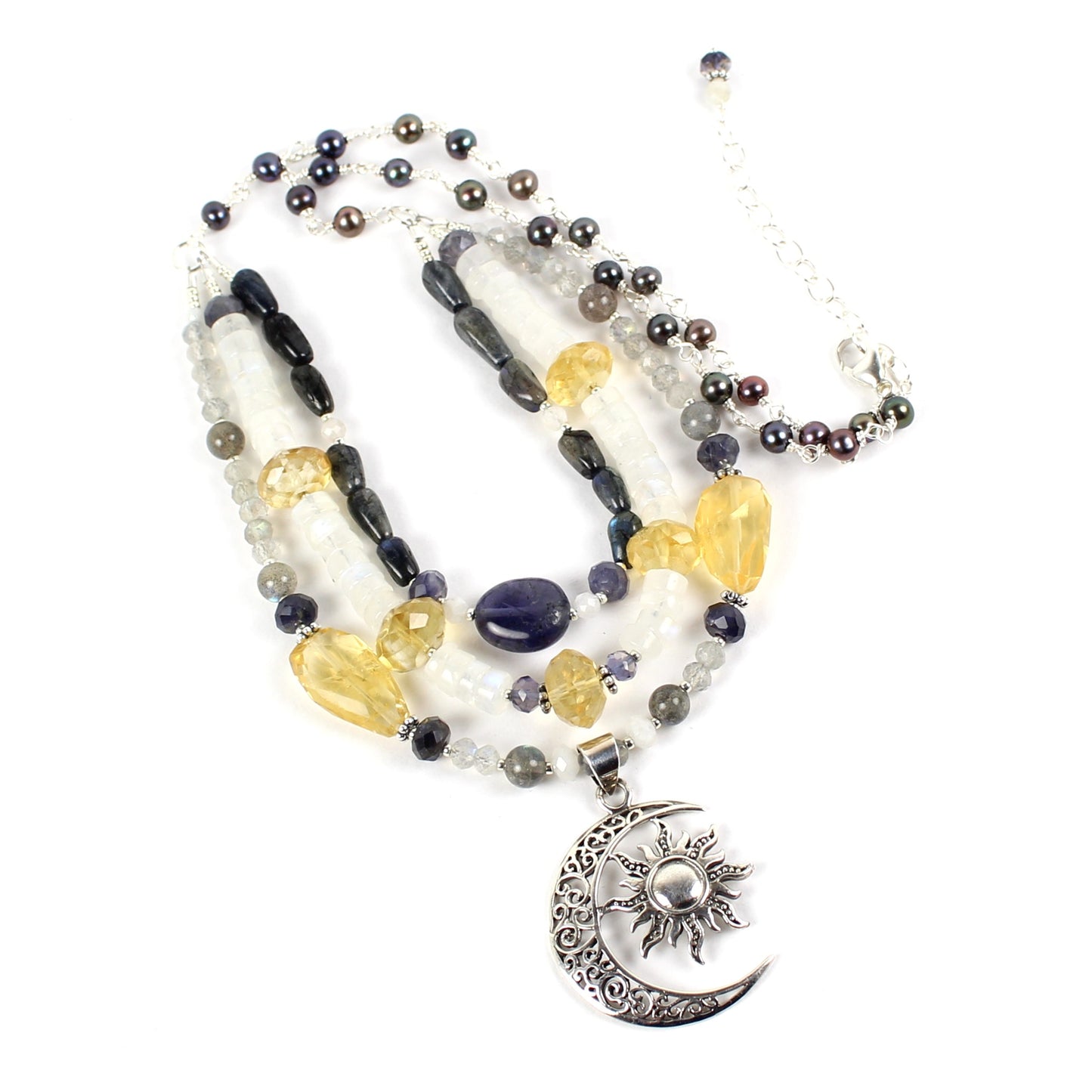 Celestial Multi-Strand Necklace