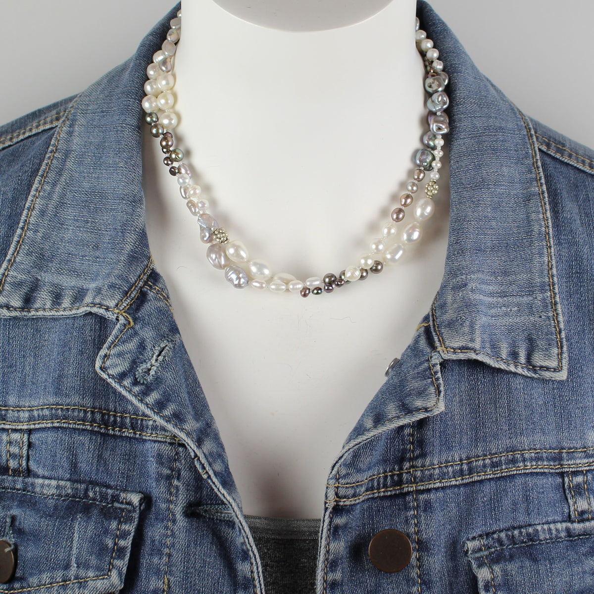 Freshwater Pearl 2-Strand Necklace