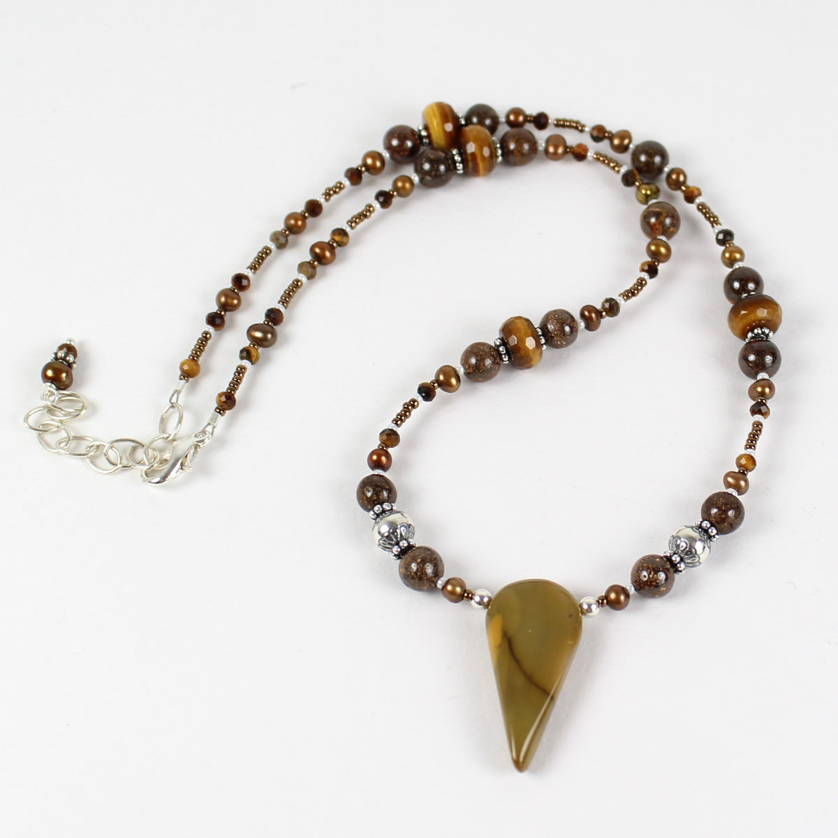 Brown on Brown Necklace