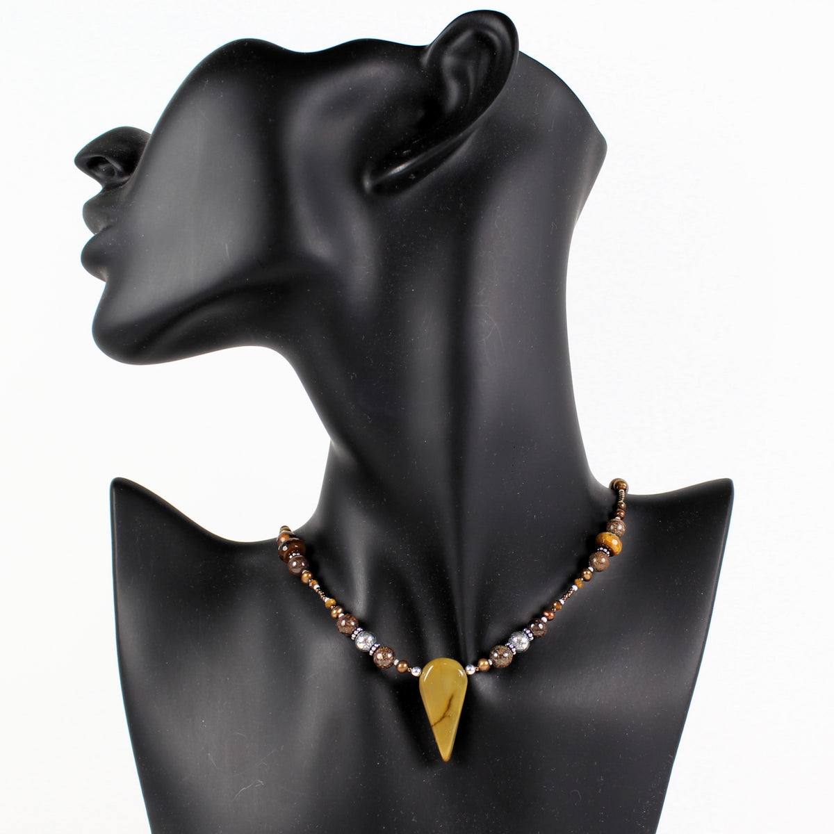 Brown on Brown Necklace