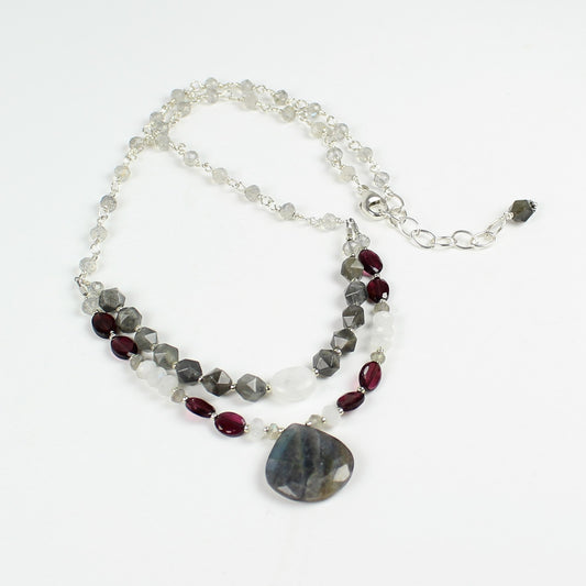 Labradorite 2-Strand Necklace