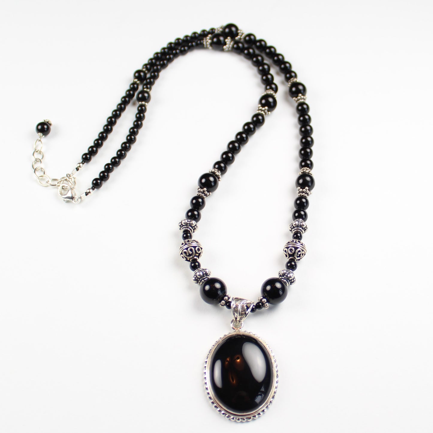 Onyx Pendant Necklace