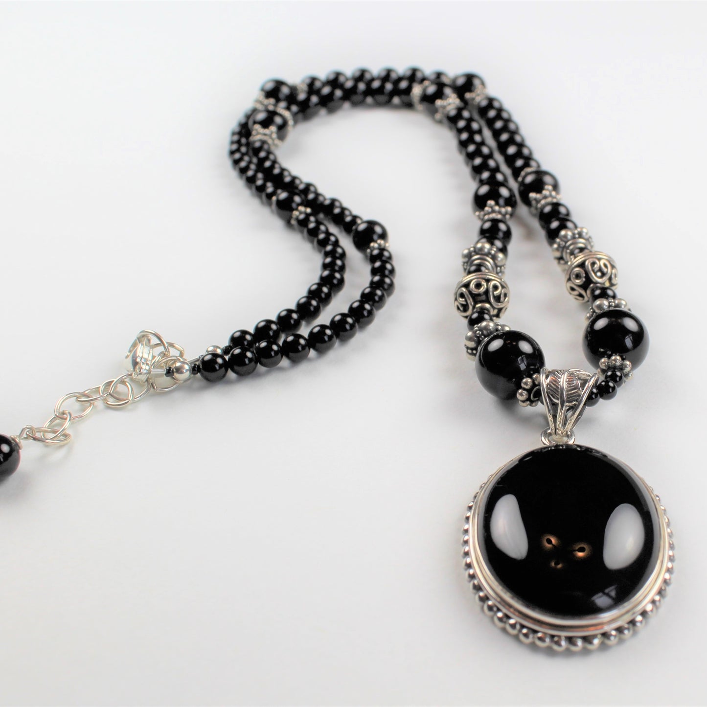 Onyx Pendant Necklace