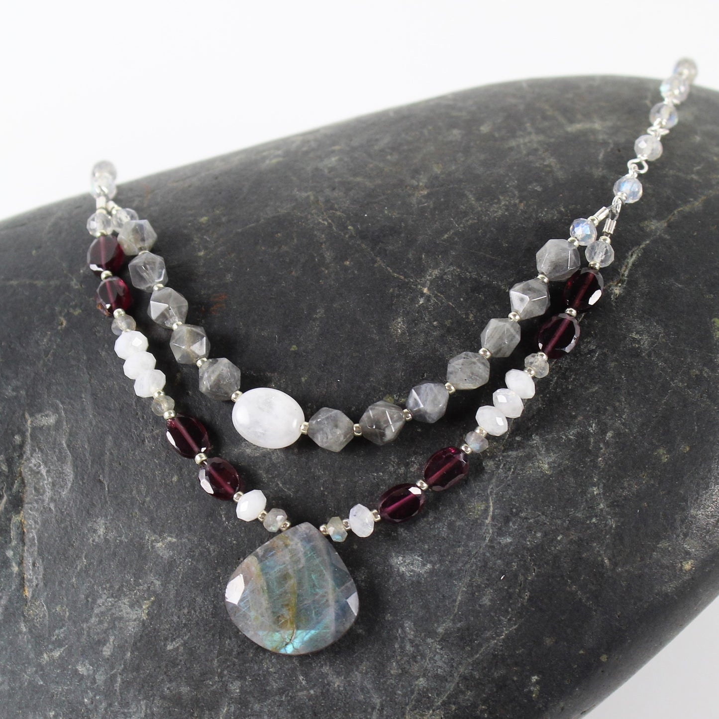 Labradorite 2-Strand Necklace