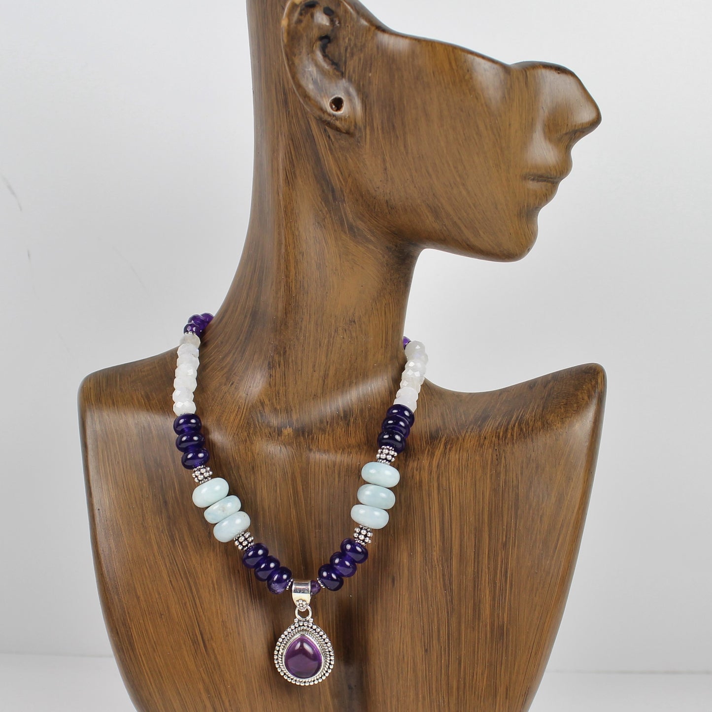 Amethyst Pendant Necklace