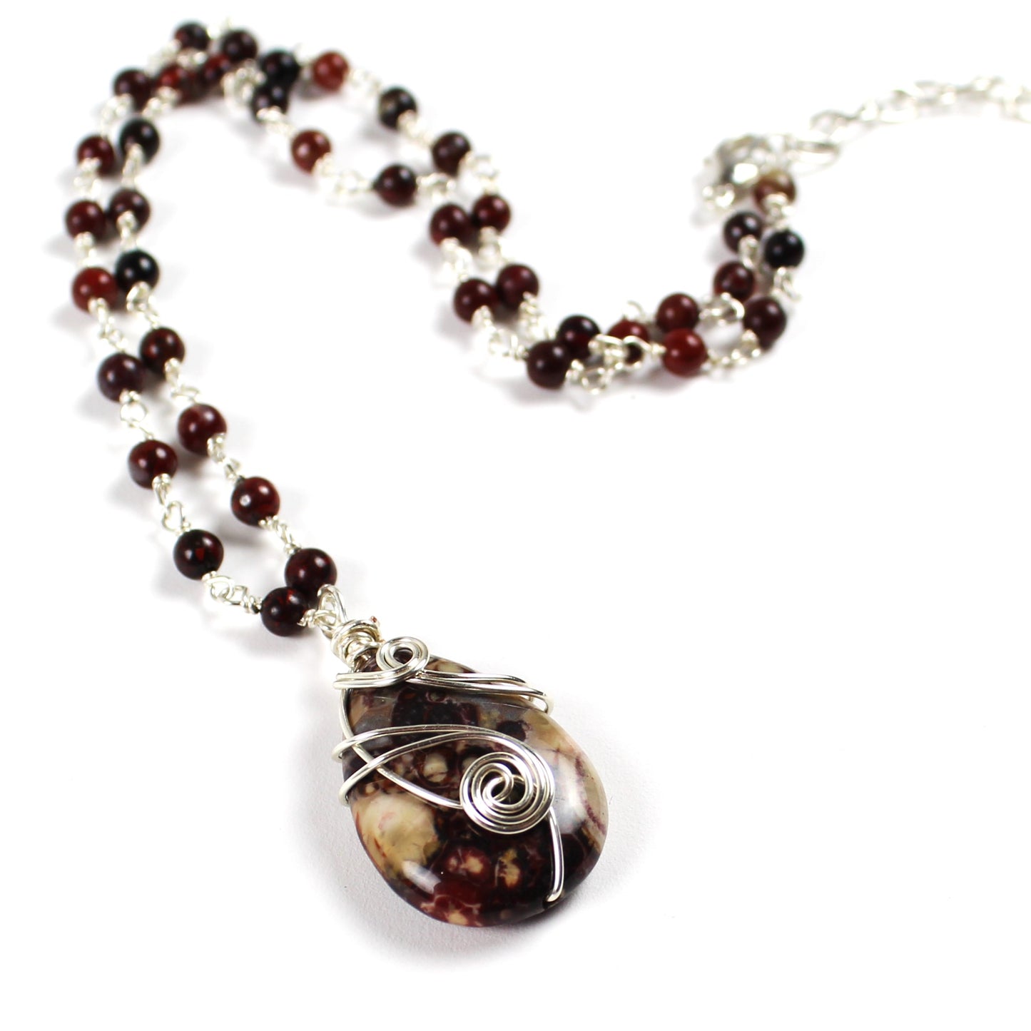 Poppy Jasper Necklace