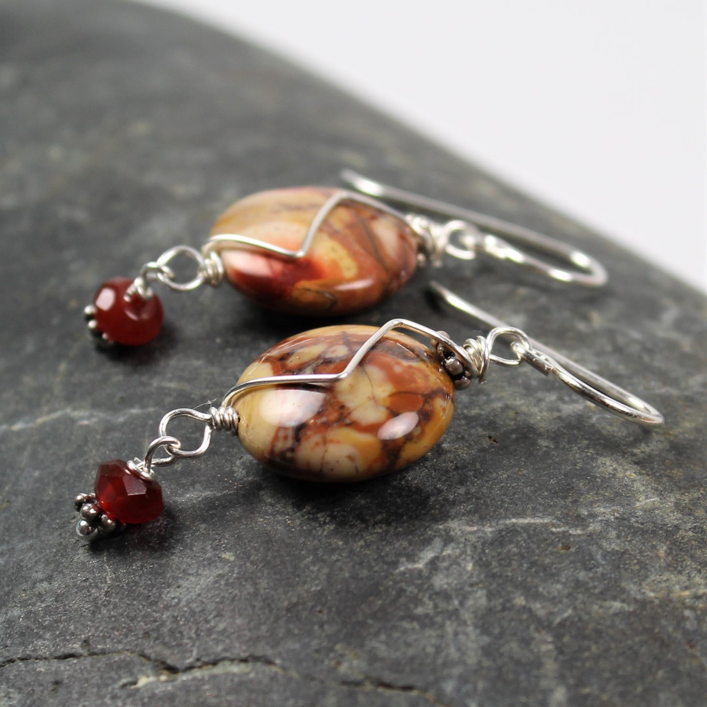 Red Creek Jasper Earrings