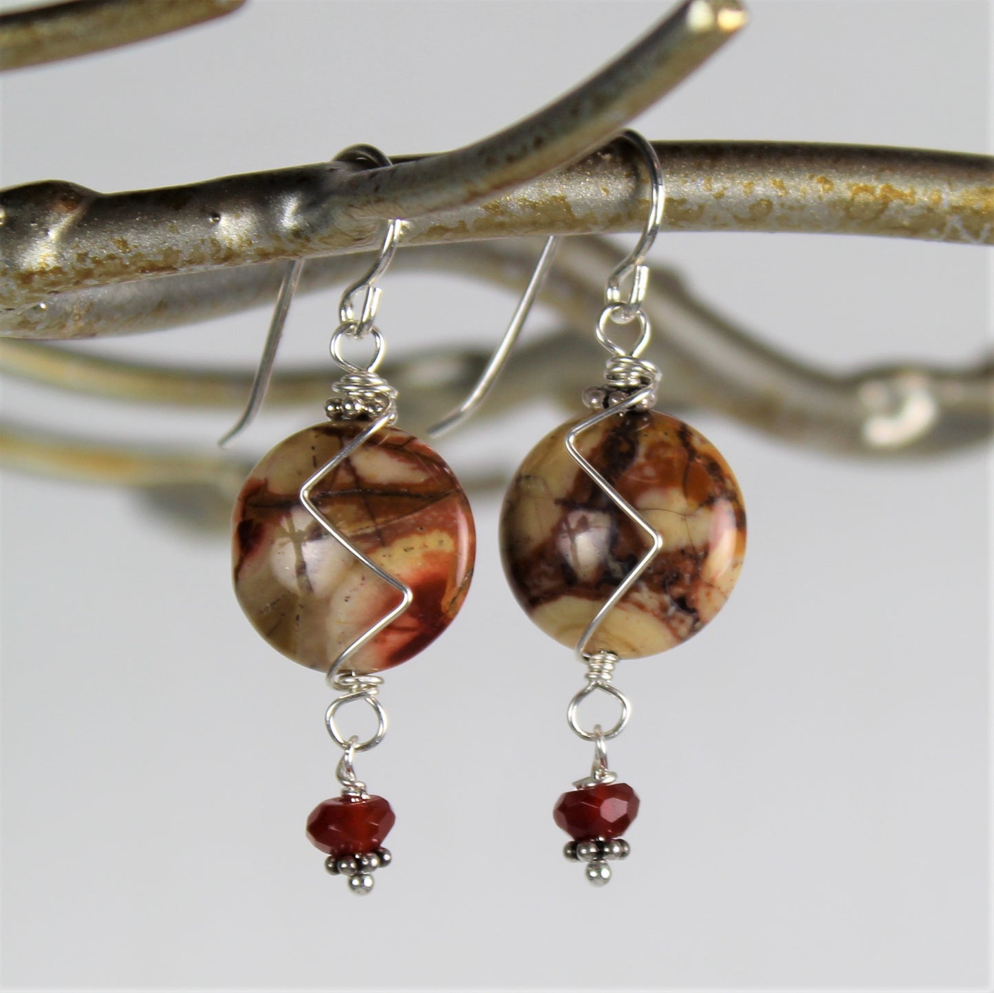 Red Creek Jasper Earrings