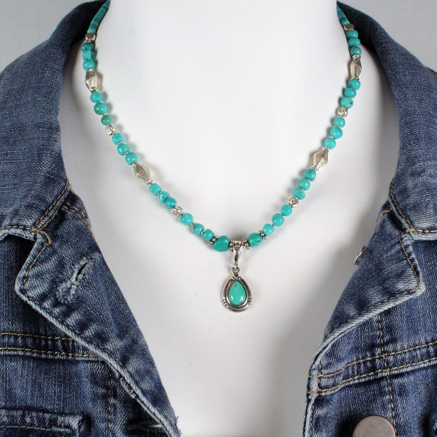 Turquoise Pendant Necklace